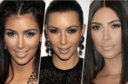 Transformation du visage de kim Kardashian au fil des années